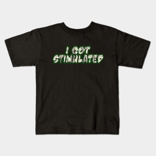 Wheres My stimulus check ? Kids T-Shirt